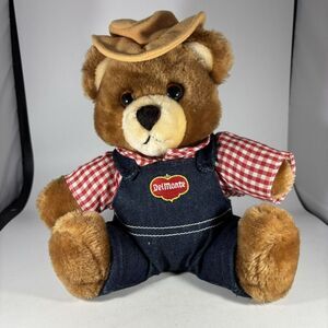 Vintage 1985 Dakin Del Monte‎ | Brawny Bear Marketing Advertising Plush 10"